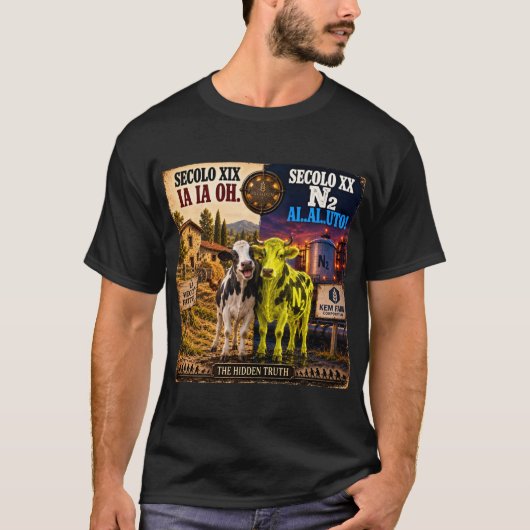 N2 Cow – 隠された真実 Tシャツ (正面)