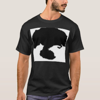 N2itionの生産のロゴのワイシャツ(黒) Tシャツ