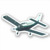 N33121民間航空飛んでいる監視協会 シール (正面)