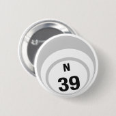 N39 Bingo Ballボタン 缶バッジ (正面&裏面)