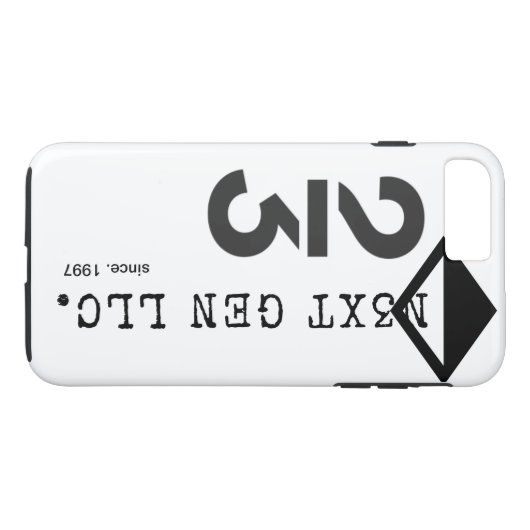 n3xtgenの電話箱 Case-Mate iPhoneケース (裏面(横))