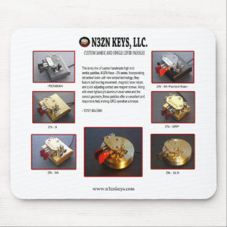 N3ZNの鍵、LLCポスターマウスパッド マウスパッド