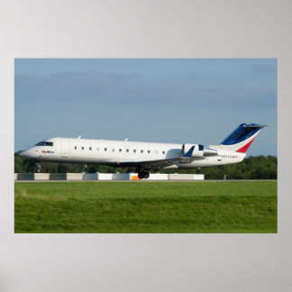N405SW Skywest Canadair CRJ-200ER ポスター