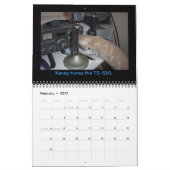 N4BWRハムラジオとキャットカレンダー カレンダー (2月 2027)