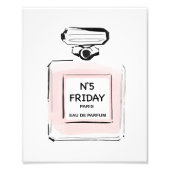 N5 Friday Parfume フォトプリント (正面)