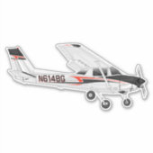 N614BGシール シール (正面)