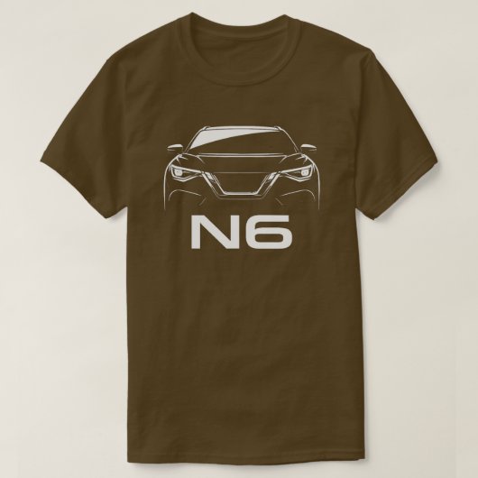 N6 Tシャツ (デザイン正面)