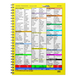 N777Wlのチェックリストのノート(80ページB&W) ノートブック