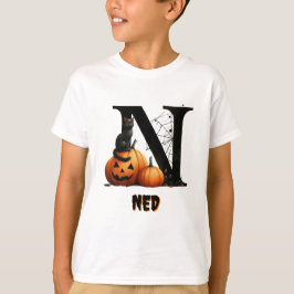 N はじめのハロウィントリックオアトリート Tシャツ