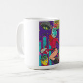 N コーヒーマグカップ (正面左)