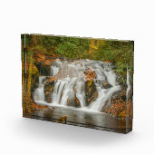 N.ジョージアの美しいデュークス・クリークの滝 フォトブロック (右)