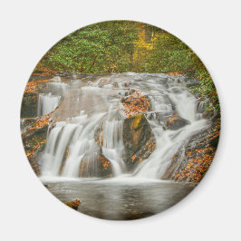 N.ジョージアの美しいデュークス・クリークの滝 マグネット