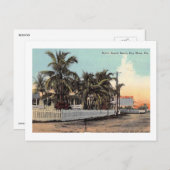 N.ビーチセント、鍵西、フロリダヴィンテージ ポストカード (正面/裏面)