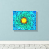 N-宇宙鱗翅目 キャンバスプリント (インサイチュ (ウッドフロア))