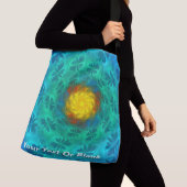 N-宇宙鱗翅目 クロスボディバッグ (クローズアップ)