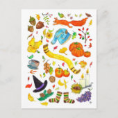 N.最高のJanesによる秋はがきについて ポストカード (正面)