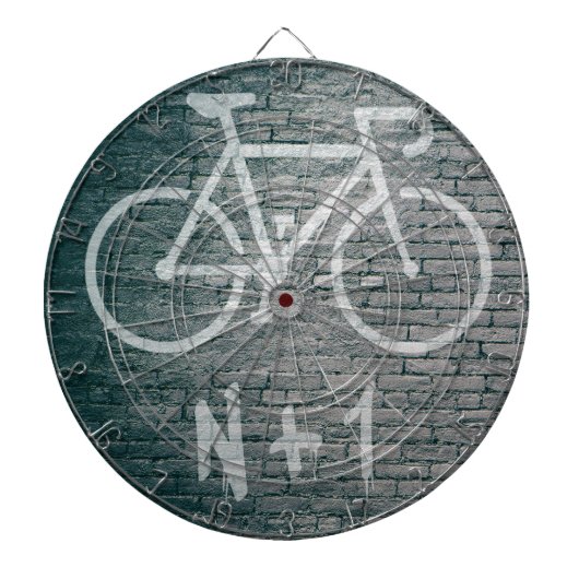 N+1バイクグラフィティ ダーツボード (正面)