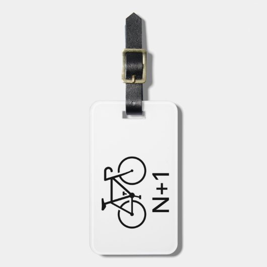 N+1台のバイク ラゲッジタグ (正面縦)