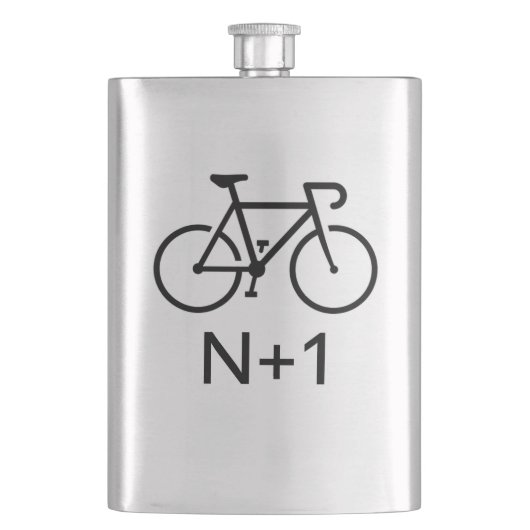 N+1自転車 フラスク (正面)