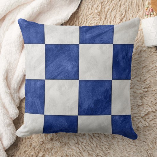 N 11月水彩#Nautical信号旗 クッション (ブランケット)