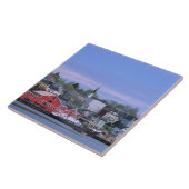 N.A.カナダ、ノヴァスコシア。ルネンブルクの景色 タイル (側面)