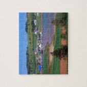 N.A.カナダ、プリンスエドワード島。船が出る ジグソーパズル (縦)