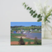 N.A.カナダ、プリンスエドワード島。船が出る ポストカード (スタンド正面)