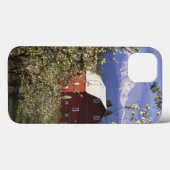 N.A.、米国、オレゴン、Hood River County。 赤い Case-Mate iPhoneケース (裏面 (横))