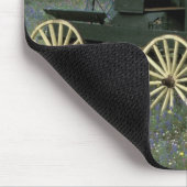 N.A.、米国、テキサス州、Devineの古いワゴン マウスパッド (コーナー)