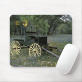 N.A.、米国、テキサス州、Devineの古いワゴン マウスパッド (マウス)