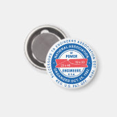 N.A.P.E.ロクラシックゴ磁石 マグネット (正面/裏面)