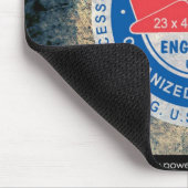 N.A.P.E. 氷のロゴのマウスパッド マウスパッド (コーナー)