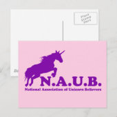 N.A.U.Bユニコーン信者 ポストカード (正面/裏面)