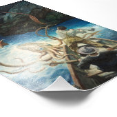 N.C.ワイエスによる巨大イカの冒険 フォトプリント            (角)