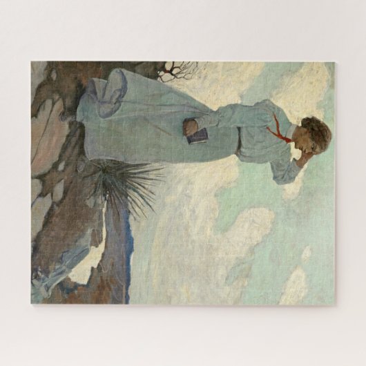 N.C.ワイエスの不毛の丘の一つのルイーズ ジグソーパズル (横)