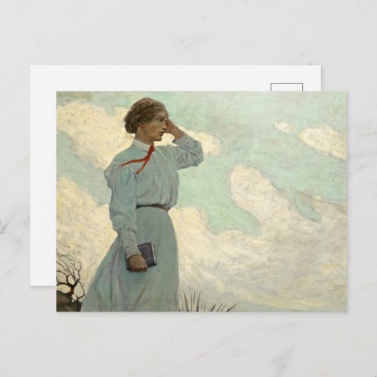 N.C.ワイエスの不毛の丘の一つのルイーズ ポストカード (正面/裏面)