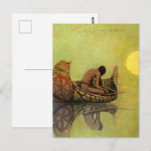 N・C・ワイエス 西部劇画「沈黙の漁師」 ポストカード (正面/裏面)