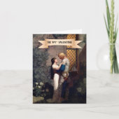 N.C.ワイスロマンチック中世アートバレンタインデー カード (正面)