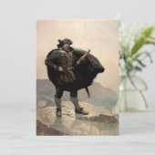 N. C. Wyethの宝島、ビリー・ボーンズ サンキューカード (スタンド正面)