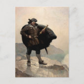 N. C. Wyethの宝島、ビリー・ボーンズ シーズンポストカード (正面)