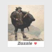 N. C. Wyethの宝島、ビリー・ボーンズ シール (シート)