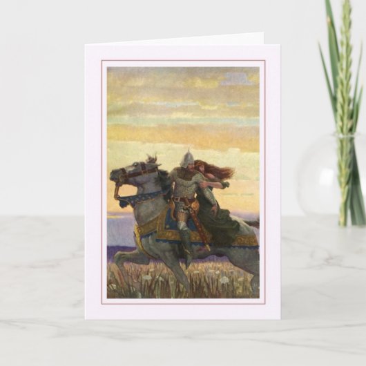 N C Wyeth カード (正面)