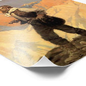 N C Wyeth Western絵画の「プロスペクター」 フォトプリント (角)