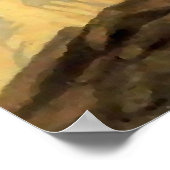 N C Wyeth Western絵画の「プロスペクター」 ポスター (角)