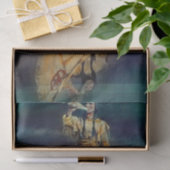 N C Wyth Western's 絵画 "ムースコール" 薄葉紙 (ギフト)