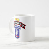 N Coの第75歩兵-レーンジャー- 173d Abn、ベトナム コーヒーマグカップ (正面左)