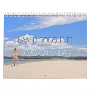 N@ked Doodle 2020カレンダー カレンダー