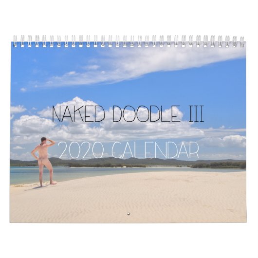 N@ked Doodle 2020カレンダー カレンダー (カバー)