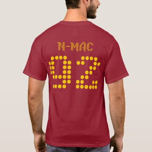 N-MAC 92 Tシャツ (裏面)