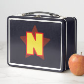 N - Name Letter メタルランチボックス (インサイチュ)